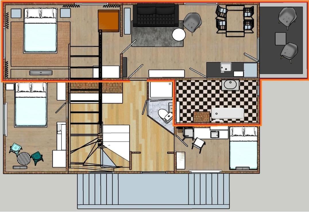Apartament W Sasiedztwie Lasu 1800M Od Morza Sopot Buitenkant foto